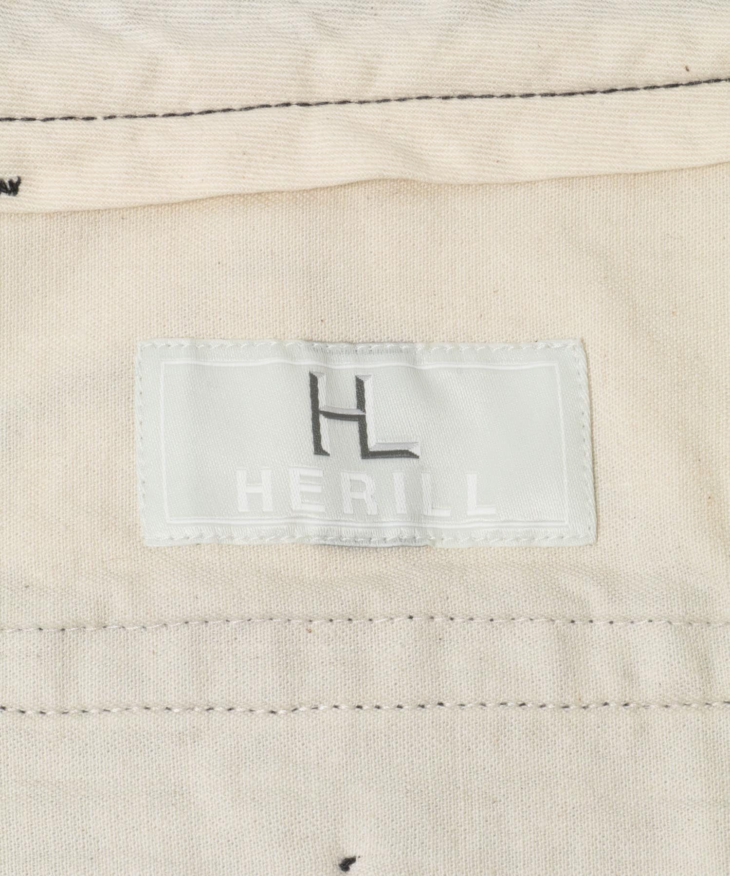 HERILL　Blackchambray Workpants BLACK 2