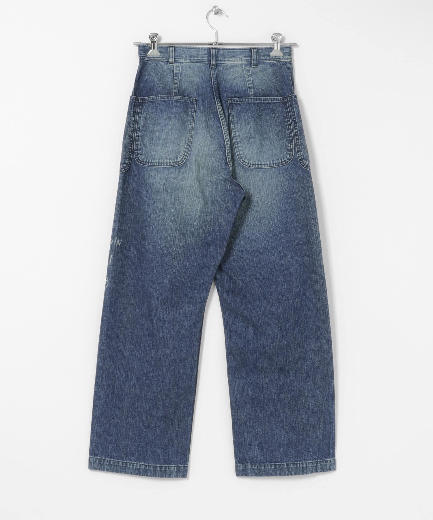 HERILL W.NAVYdenim UTILITY PANTS(0 1/VTGWORN): ボトム｜URBAN