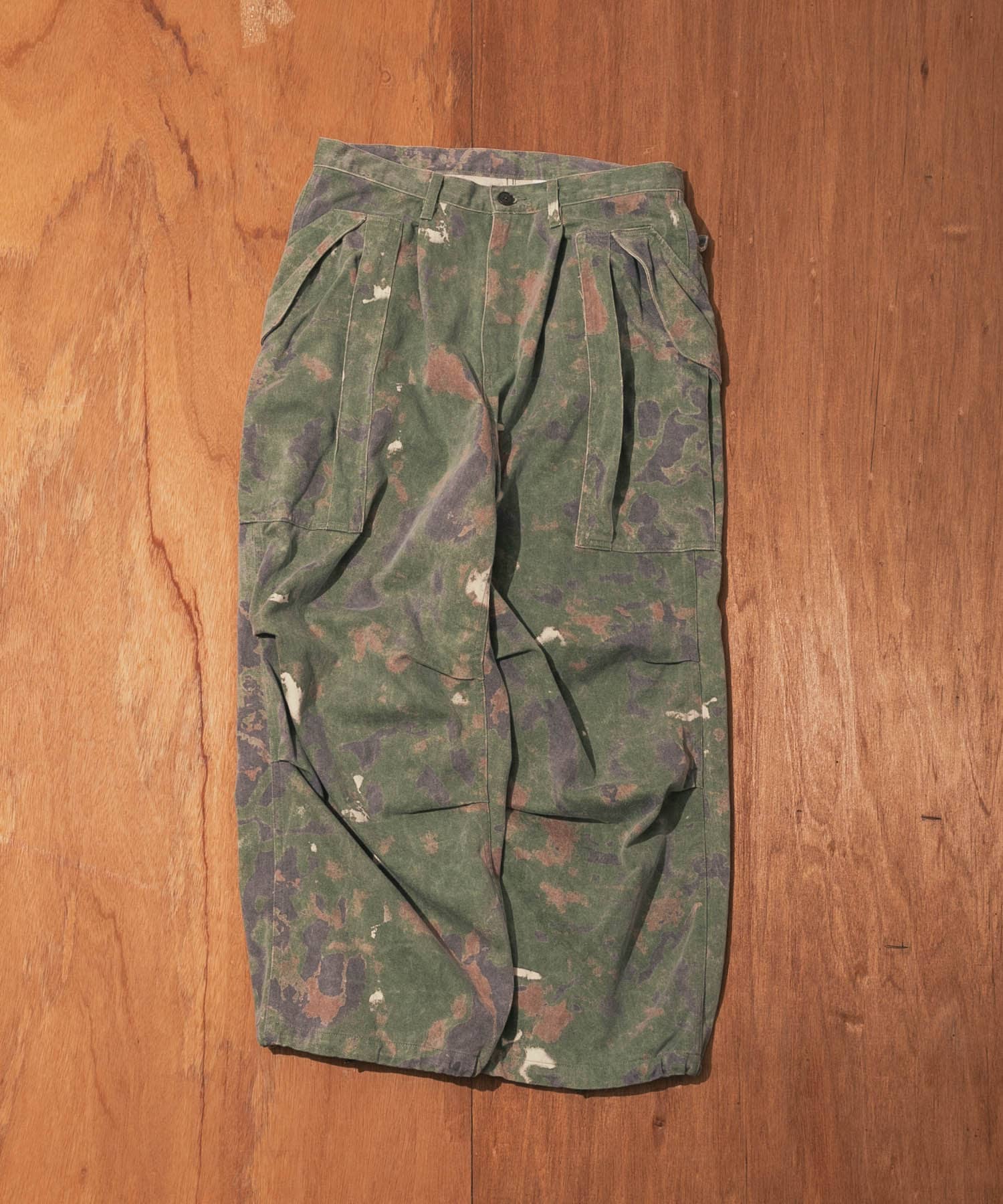 Gurank　CAMO CARGO PANTS