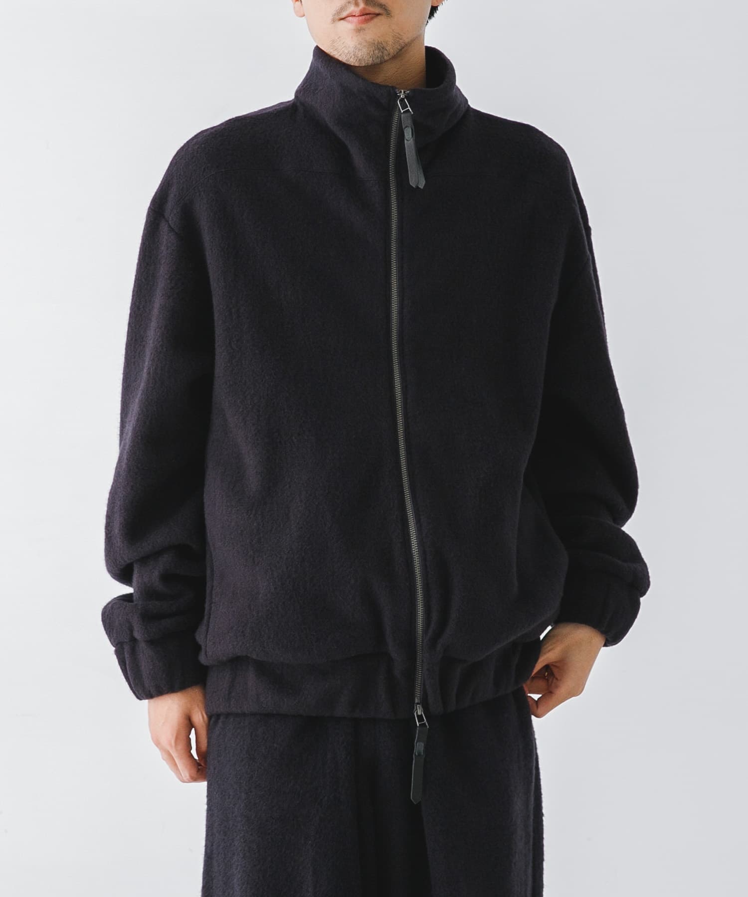 POLYPLOID　HIGHNECK BLOUSON B