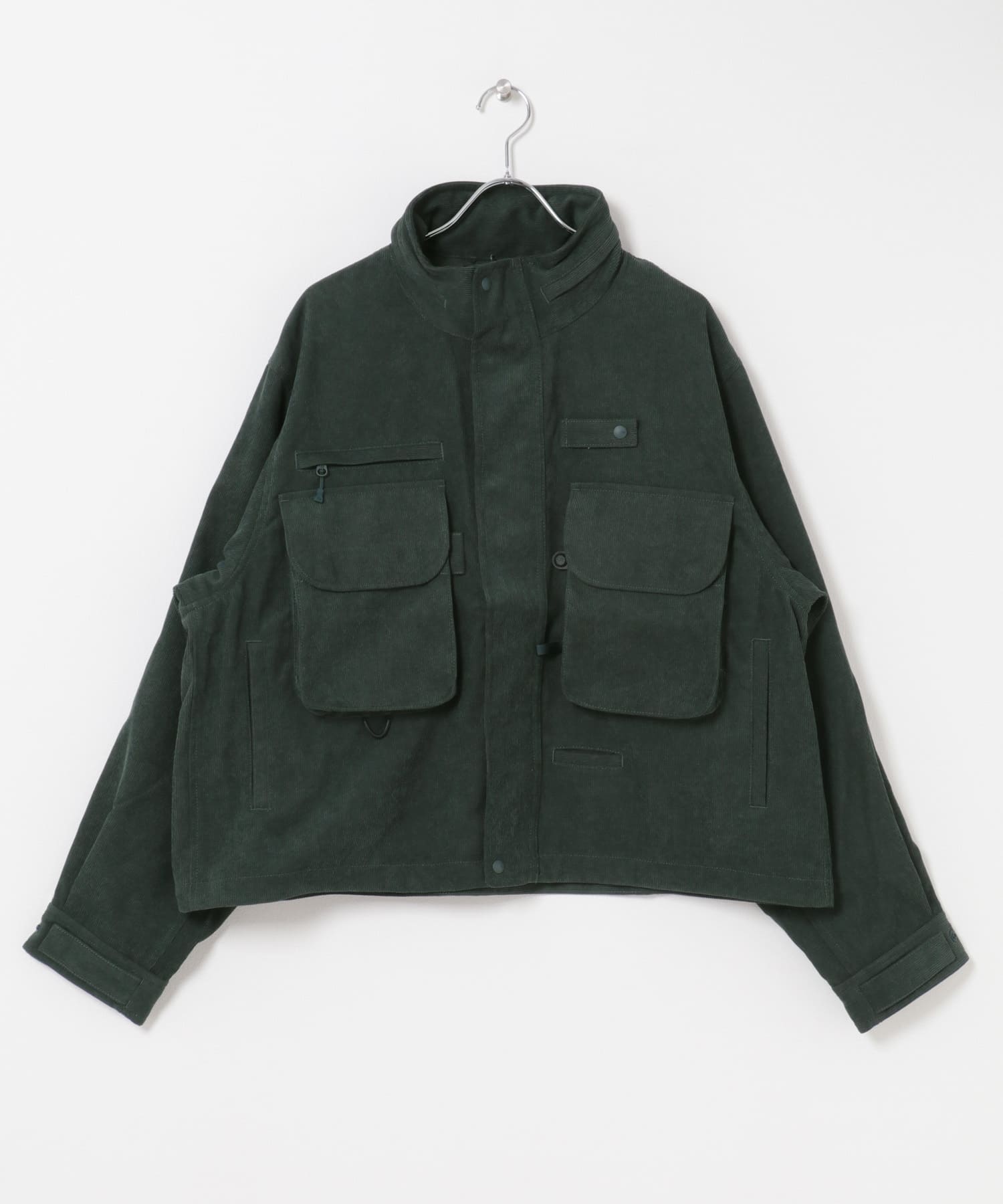 DAIWA PIER39 TECH WADING JACKET CORDUROY(M B.GREEN): アウター