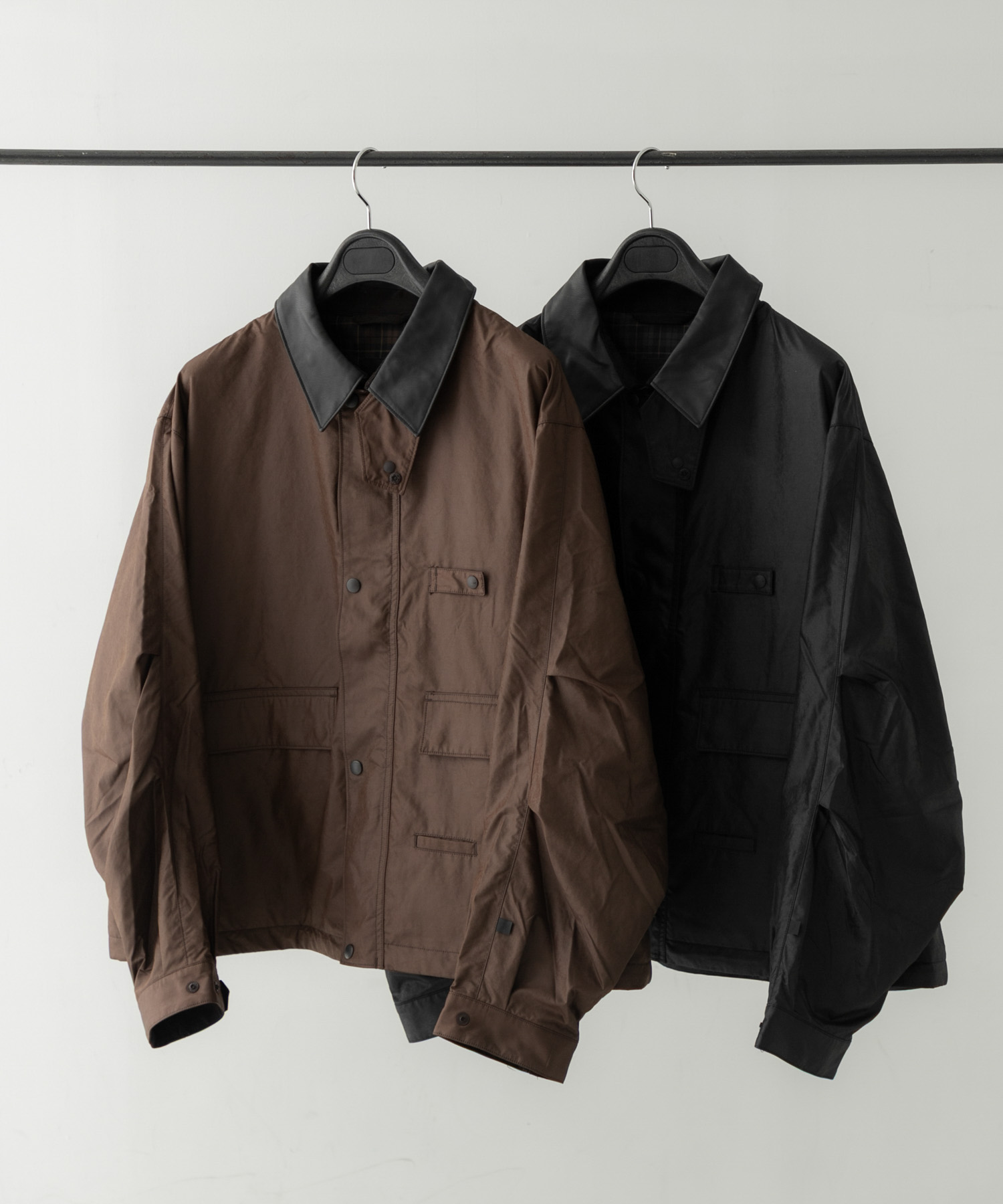 DAIWA PIER39　TECH BRITISH SHORT HUNTER JACKET D.BROWN M