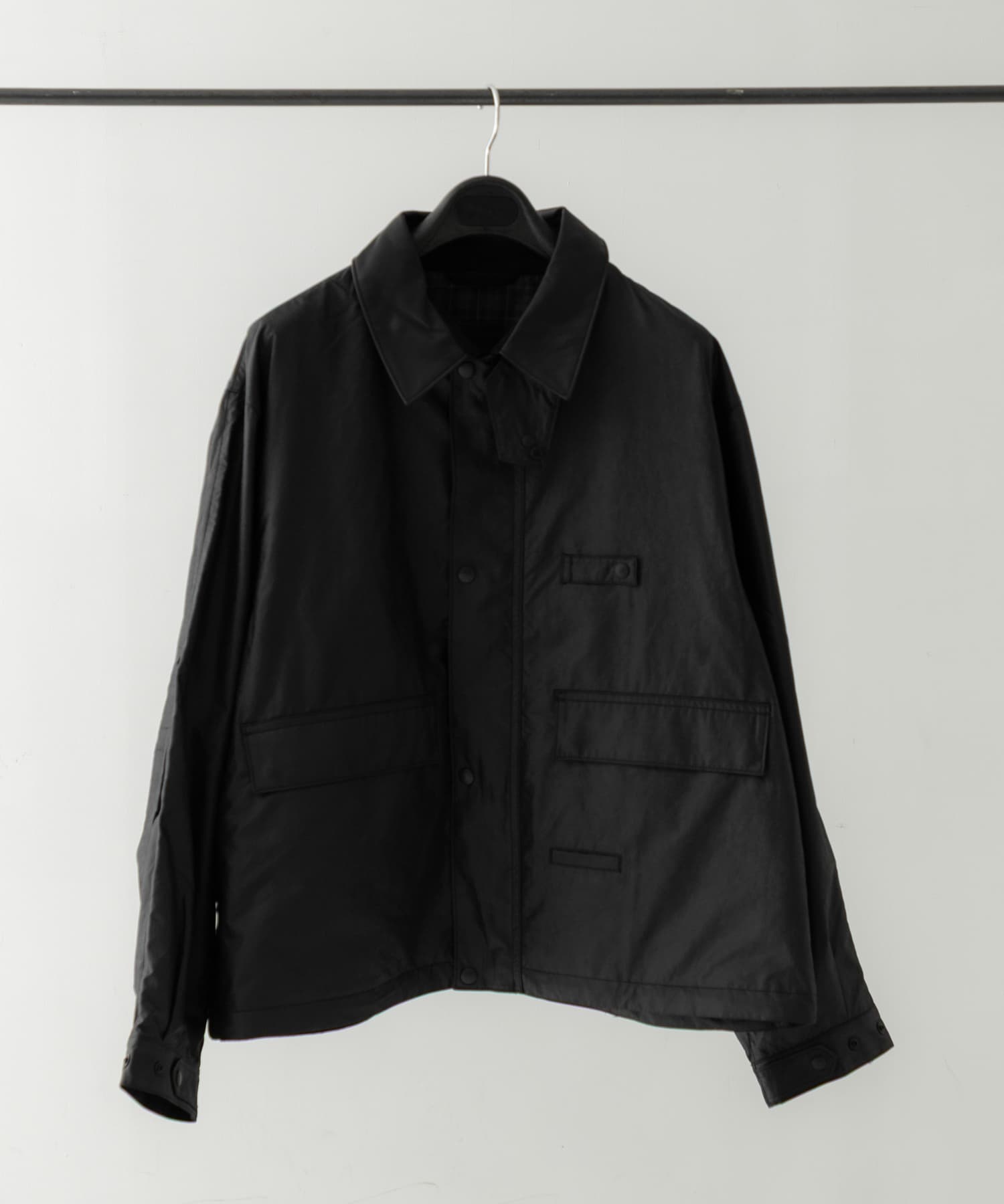 DAIWA PIER39　TECH BRITISH SHORT HUNTER JACKET BLACK M