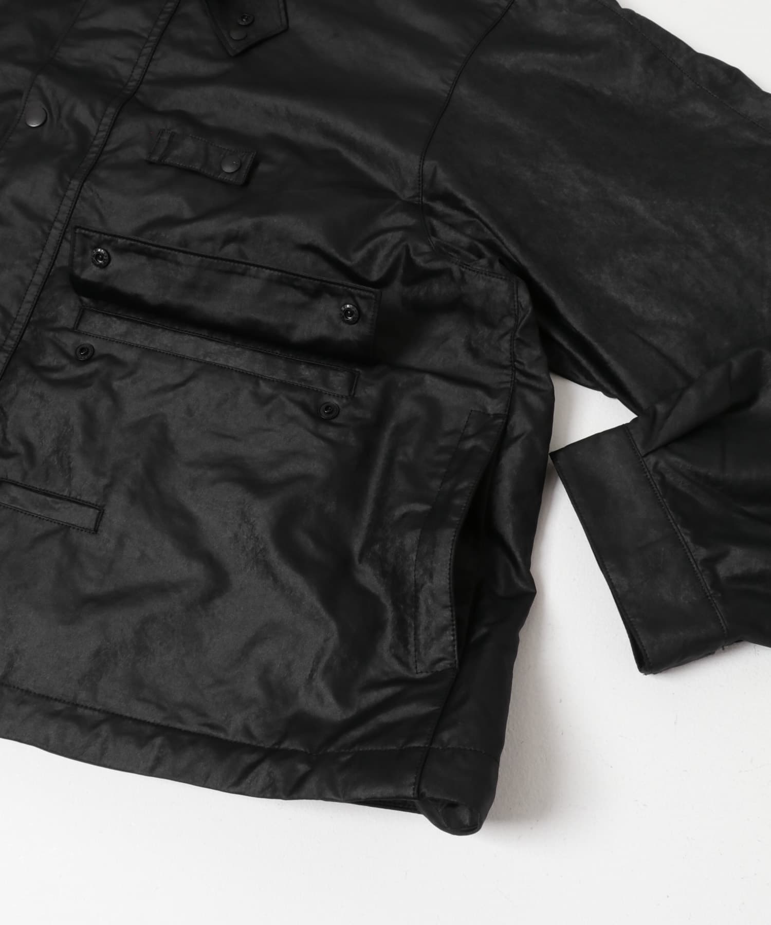 DAIWA PIER39　TECH BRITISH SHORT HUNTER JACKET BLACK M