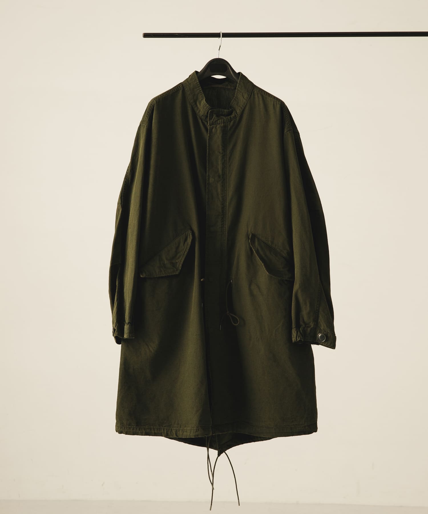 A PRESSE Vintage Washed Wool M-65 Field Parka(2 OLIVE): アウター
