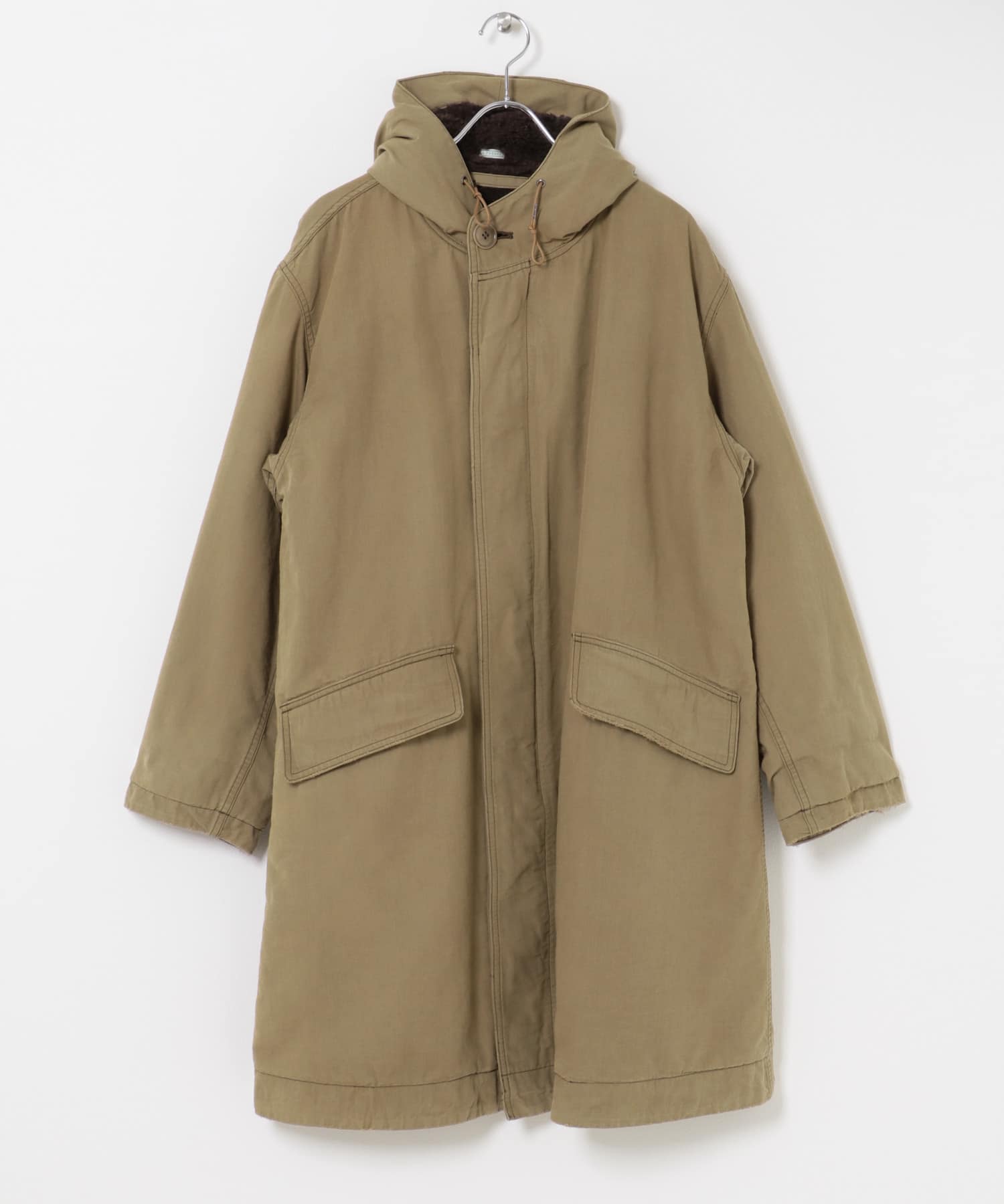 A PRESSE　Vintage WashedWool US  Navy N-2 DeckCoat