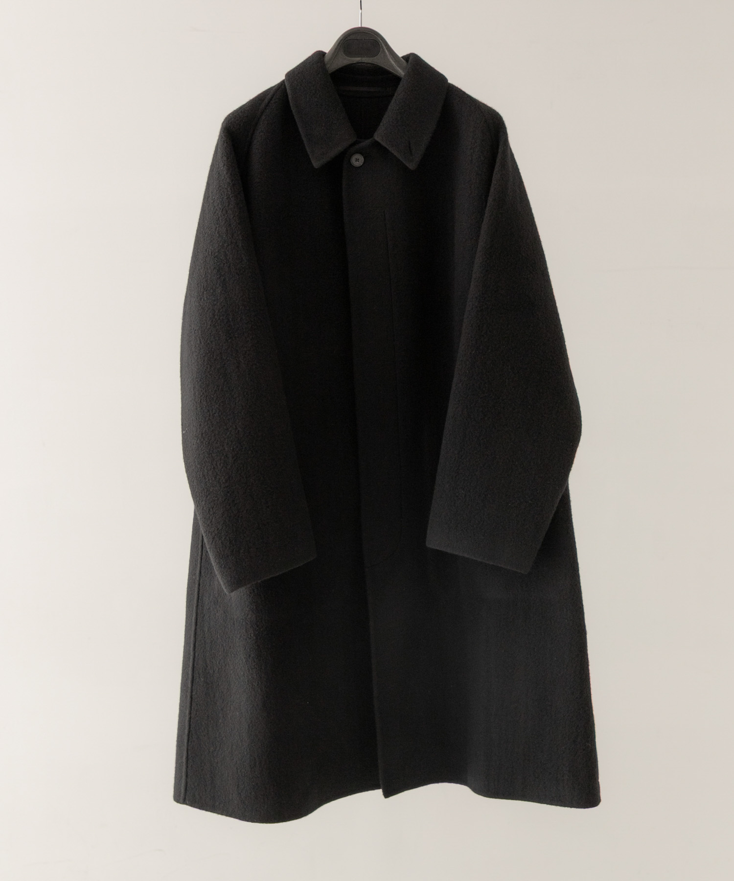 A PRESSE　Cashmere Melton Long Coat
