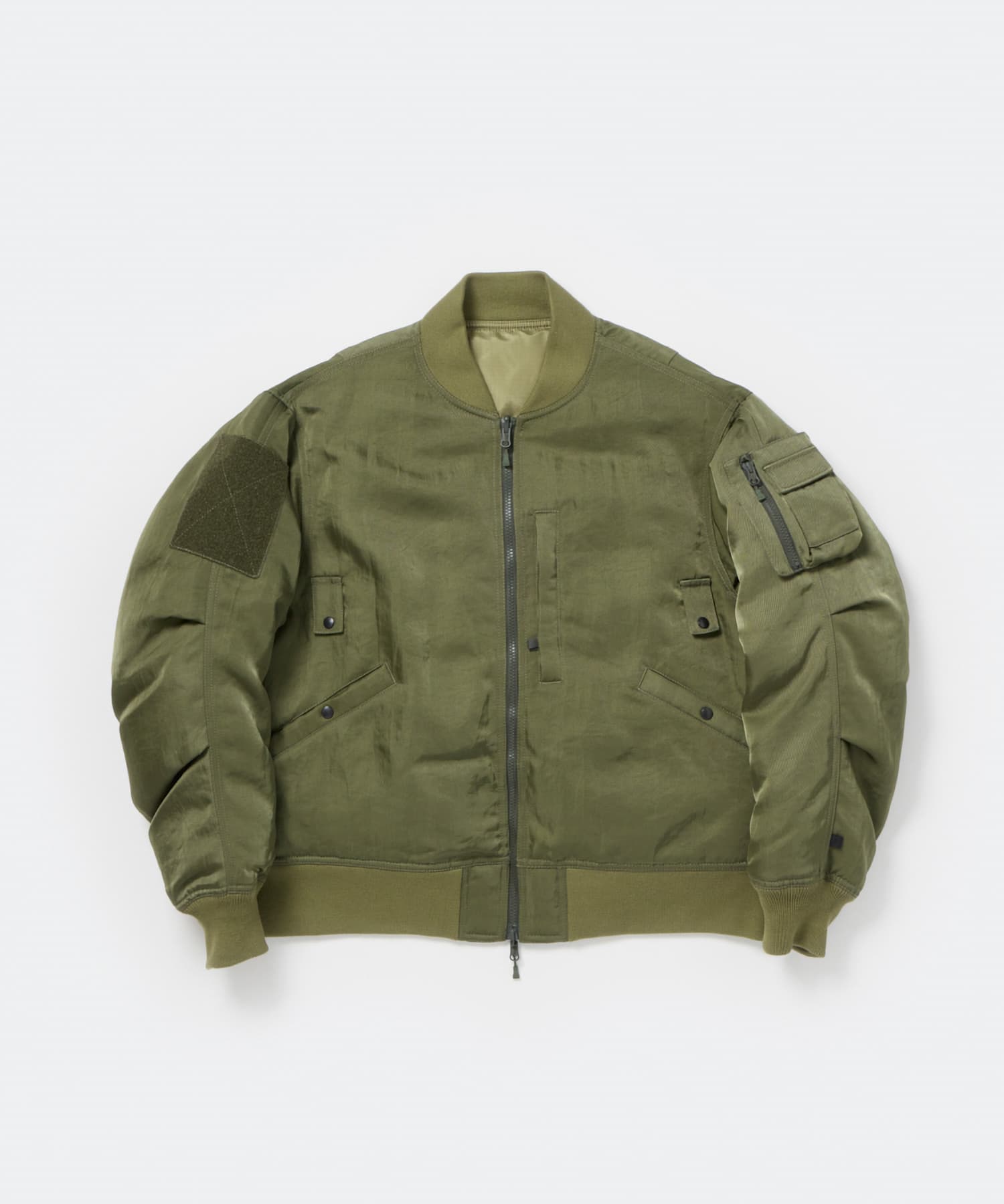 DAIWA PIER39　Ws TECH REVERSIBLE MA-1 DOWN JACKET D.OxLT.O Free