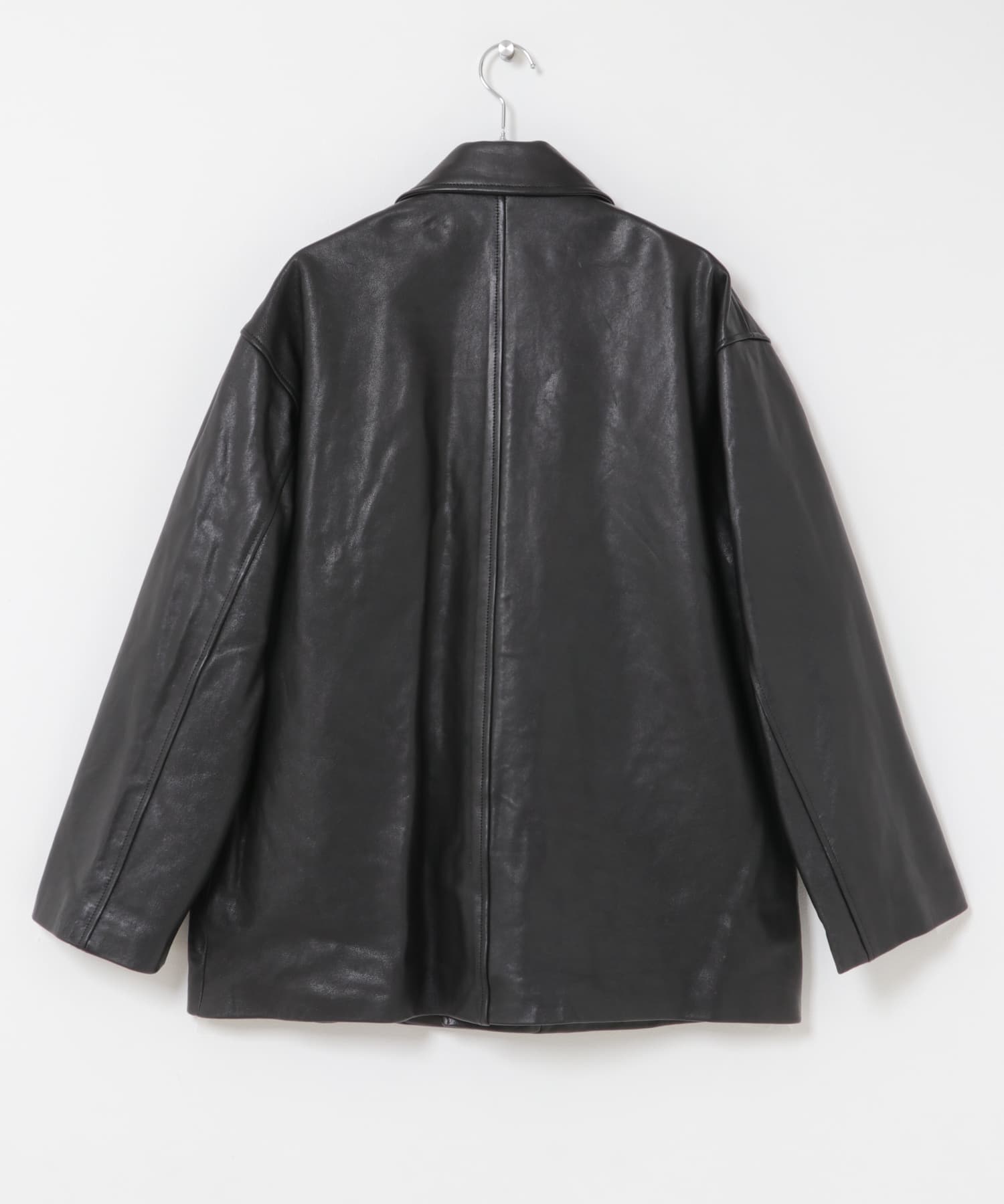 HERILL　LAMBLEATHER CAR JACKET BLACK 2