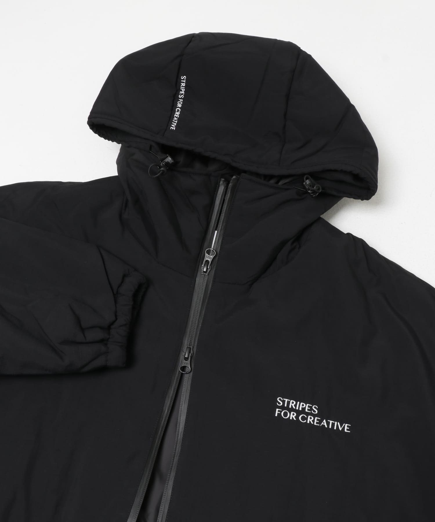 SFC　PADDED HOODY BLACK M