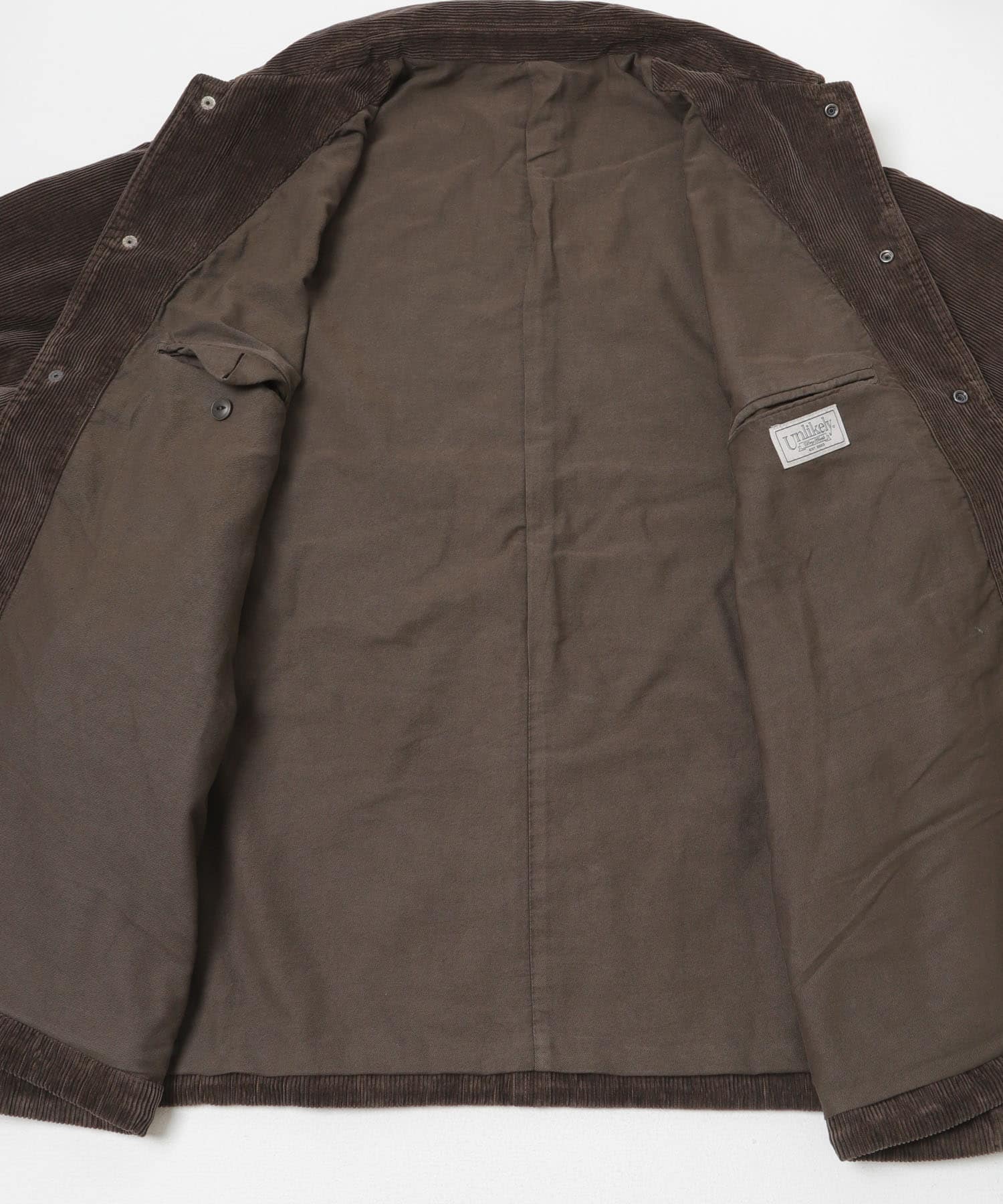 Unlikely　Grand Coach Corduroy Brown L