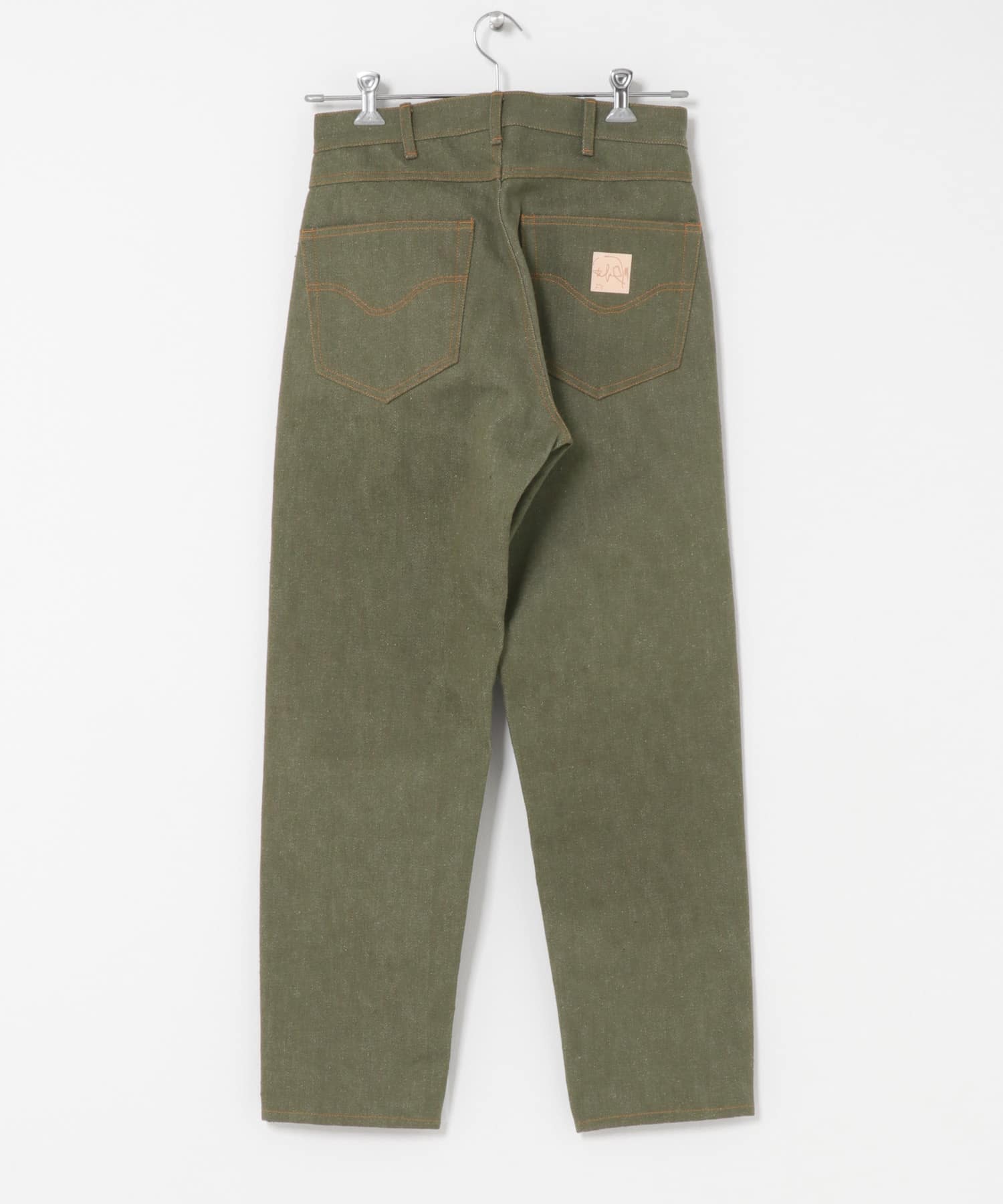 Willow Pants　Y-001 OLV-denim 0