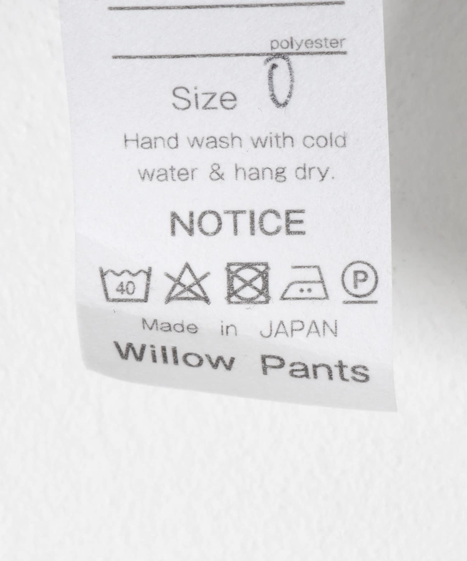 Willow Pants　Y-001 OLV-denim 0