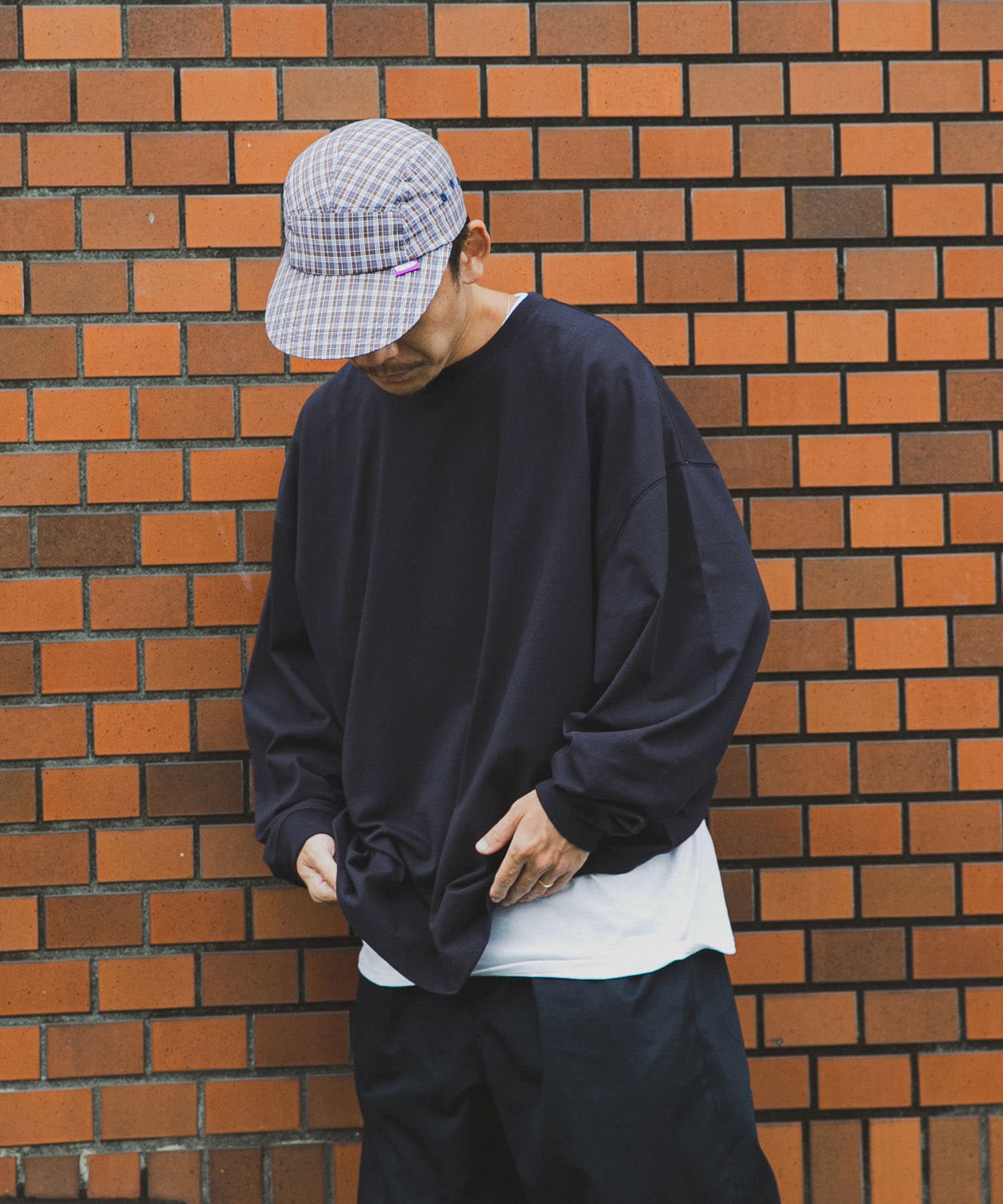 Wide Dad　Dad LONGSLEEVE T-SHIRTS