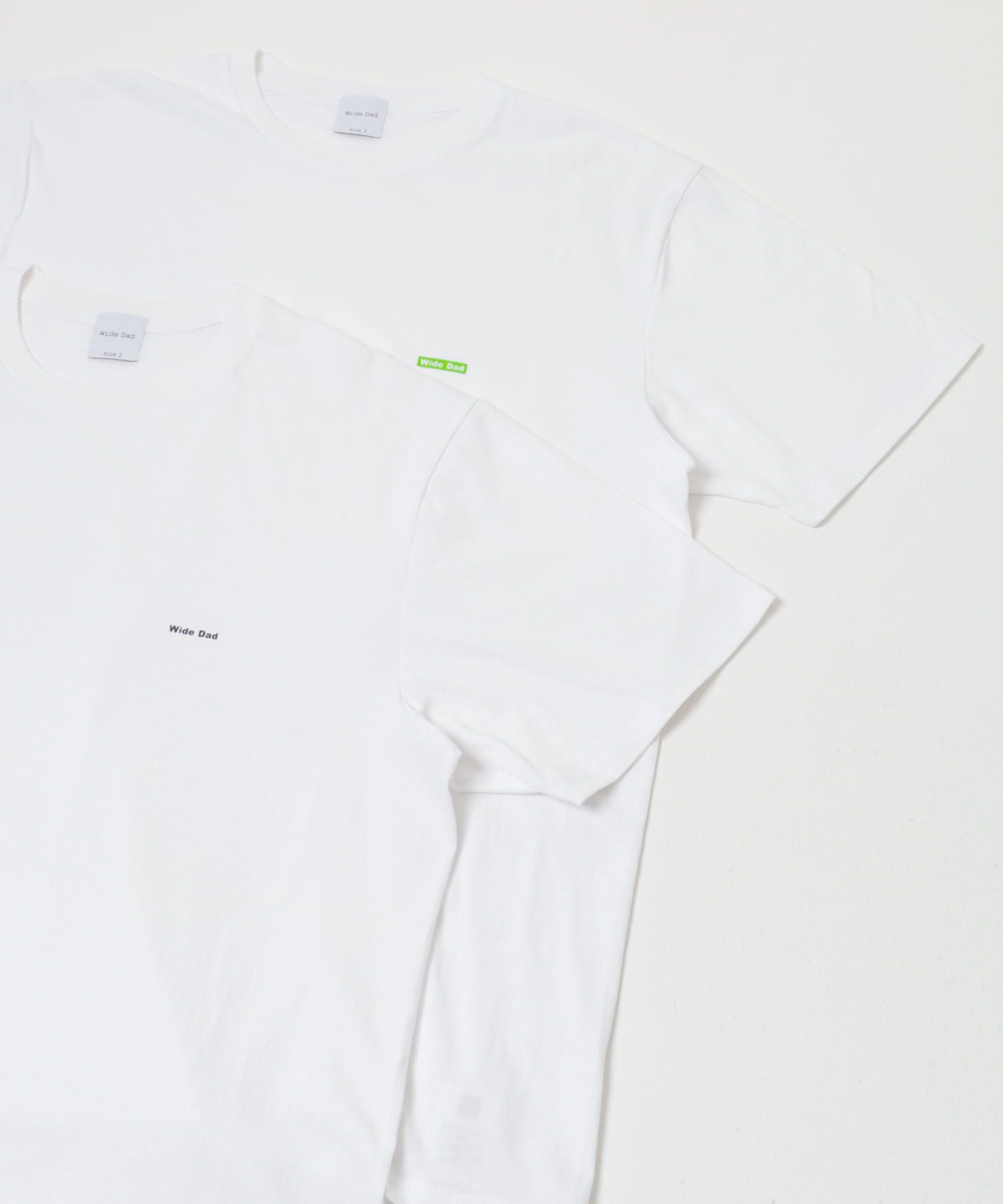Wide Dad　Dad 2PACK T-SHIRTS