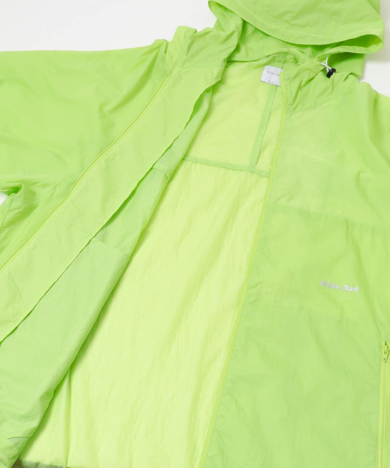 Wide Dad　DAD LIGHT PARKA LIME 1