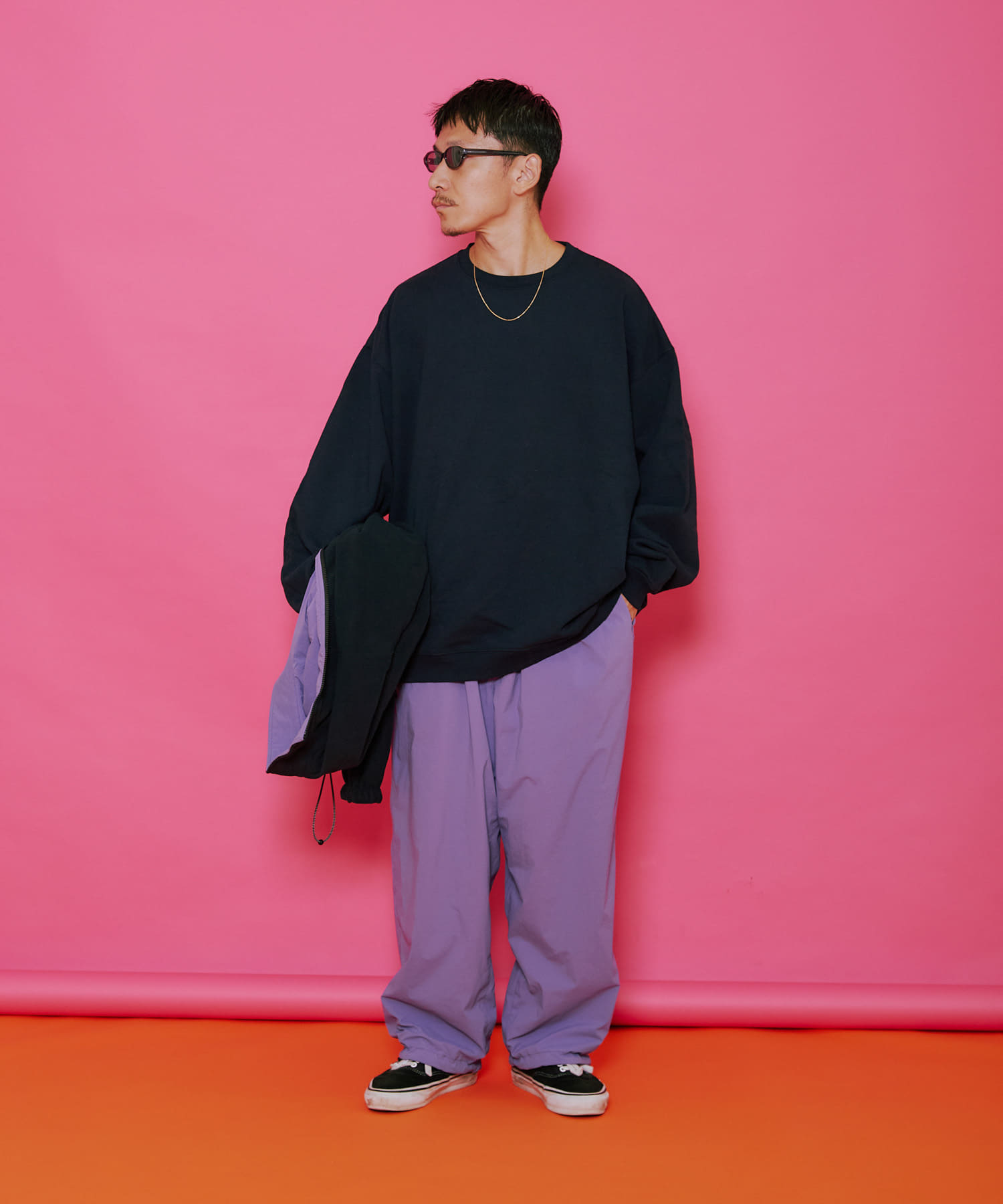 Wide Dad　DAD REVERSIBLE WIDE PANTS