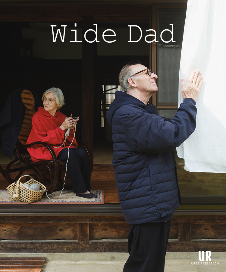 専用品　widedad YGMDad CREWP/O 2 Wide Dad「イケてるDadに等身大な着こなしを」アーバンリサーチより