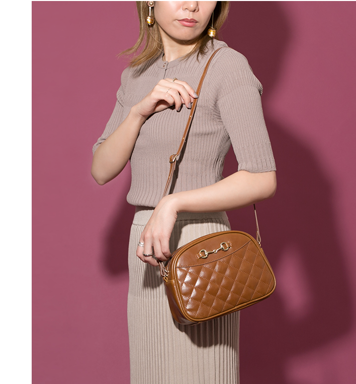Quilting shoulder bag