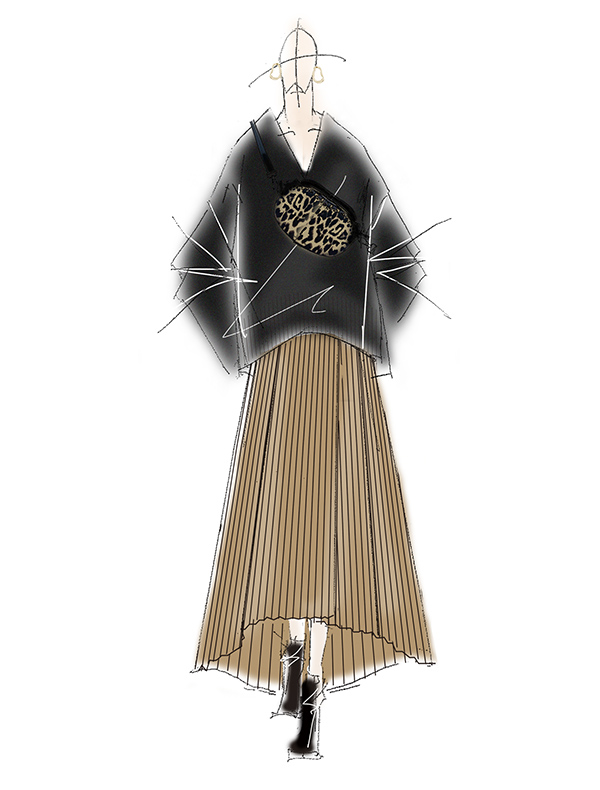 スタイリングイラスト