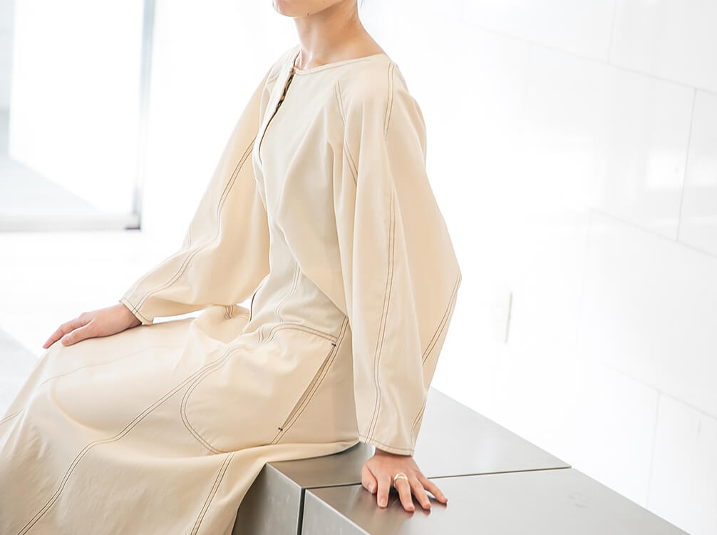 KOTONA vintage twillcotton dress