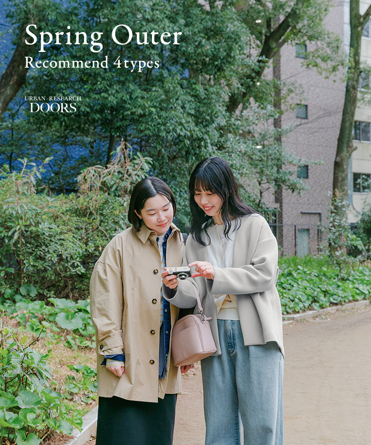 URBAN RESEARCH DOORS｜『別注』SMITH*DOORS スプリングコート