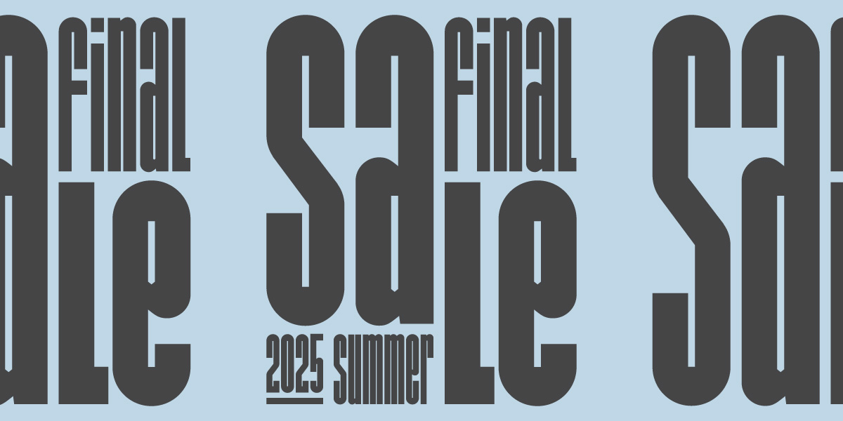 FINAL SALE SALE 2025 SUMMER
