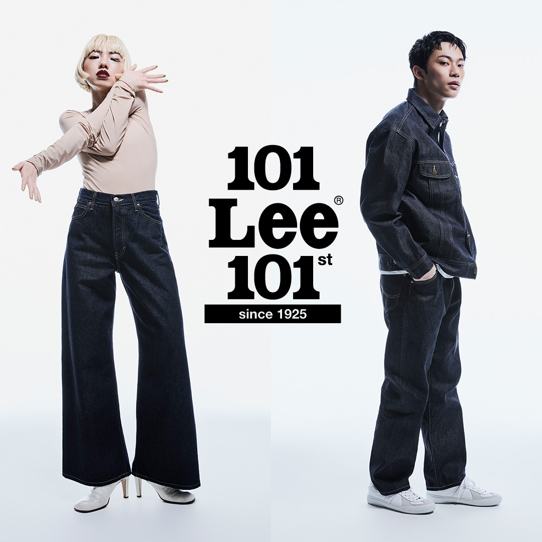 Lee 101 EXCLUSIVE COLLECTION「サステナブルに、生地の深みを。100年