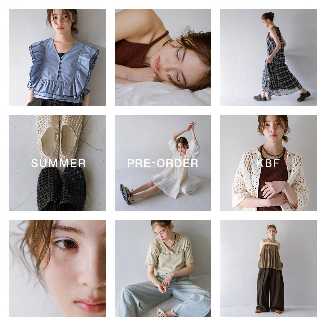 SUMMER PRE-ORDER｜KBF｜URBAN RESEARCH公式ファッション通販