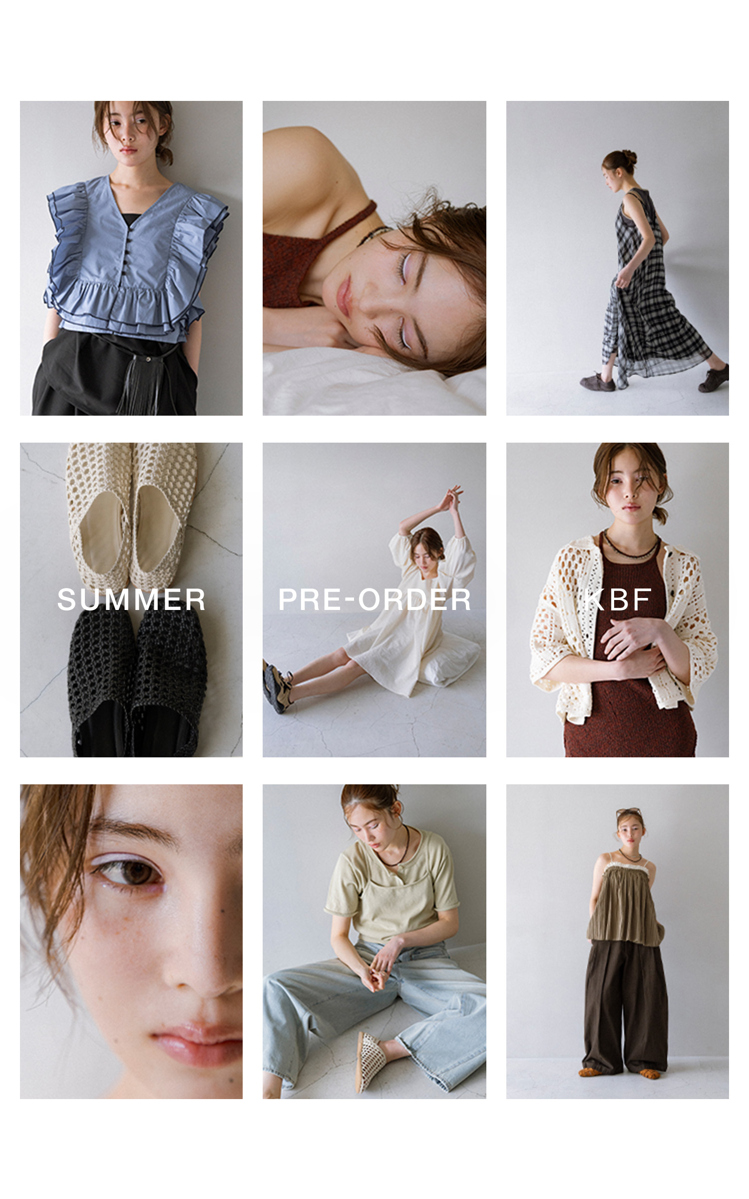 SUMMER PRE-ORDER｜KBF