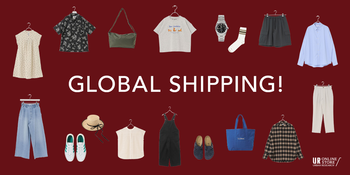 GLOBAL SHIPPING!