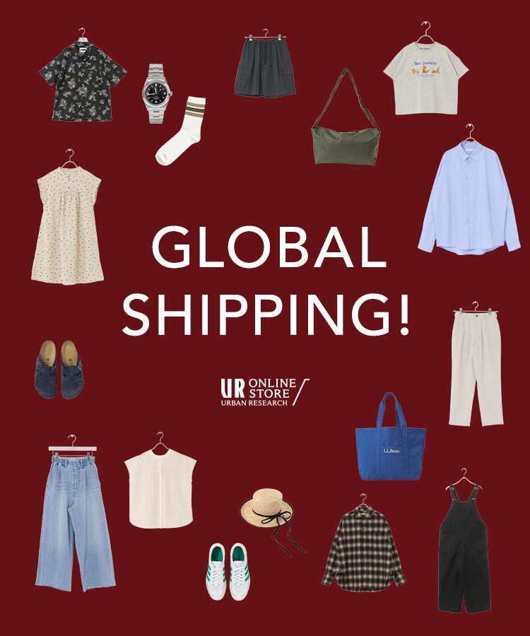GLOBAL SHIPPING!