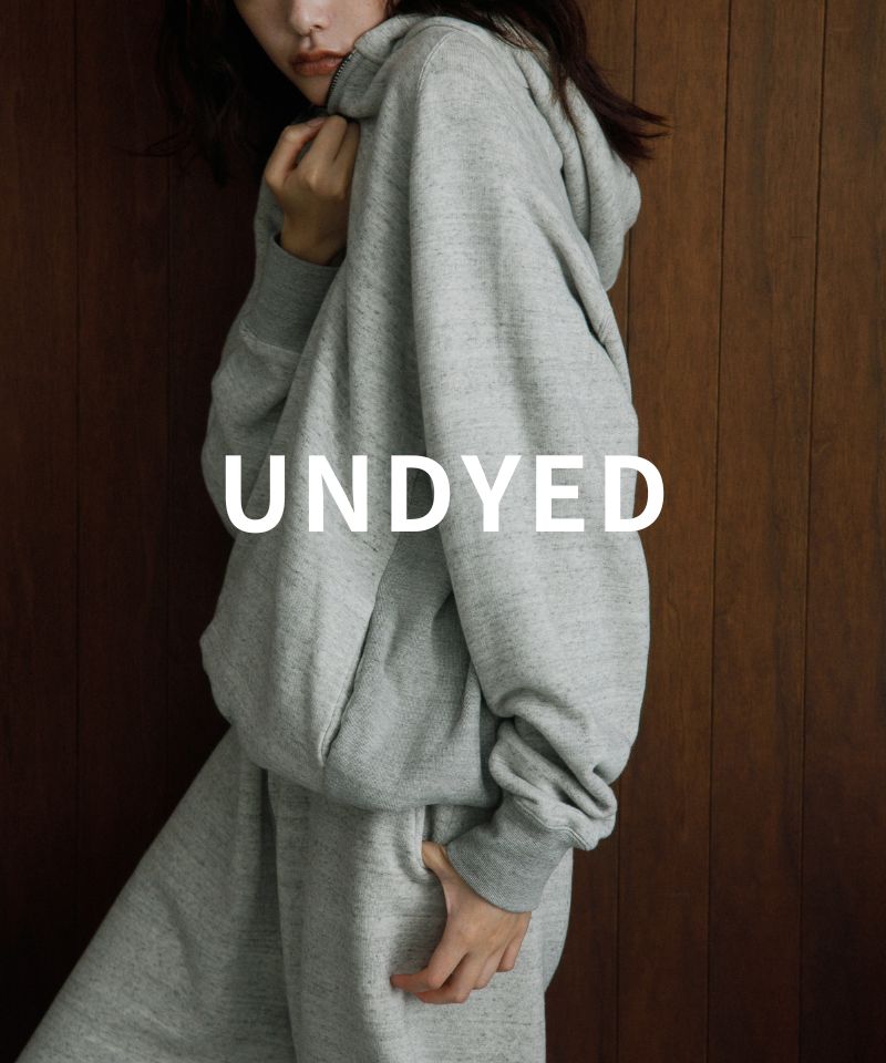 【UNDYED】無染色のトップグレーに特化したコレクション