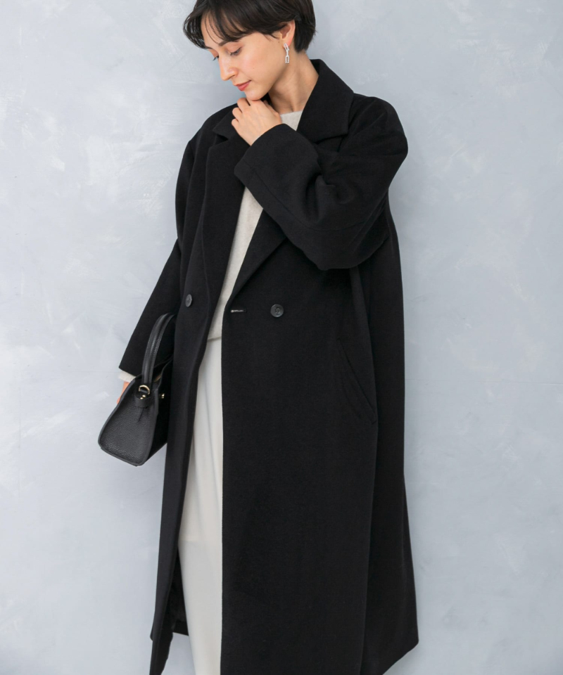 大人の冬スタイルに欠かせない、上質ウールコート
